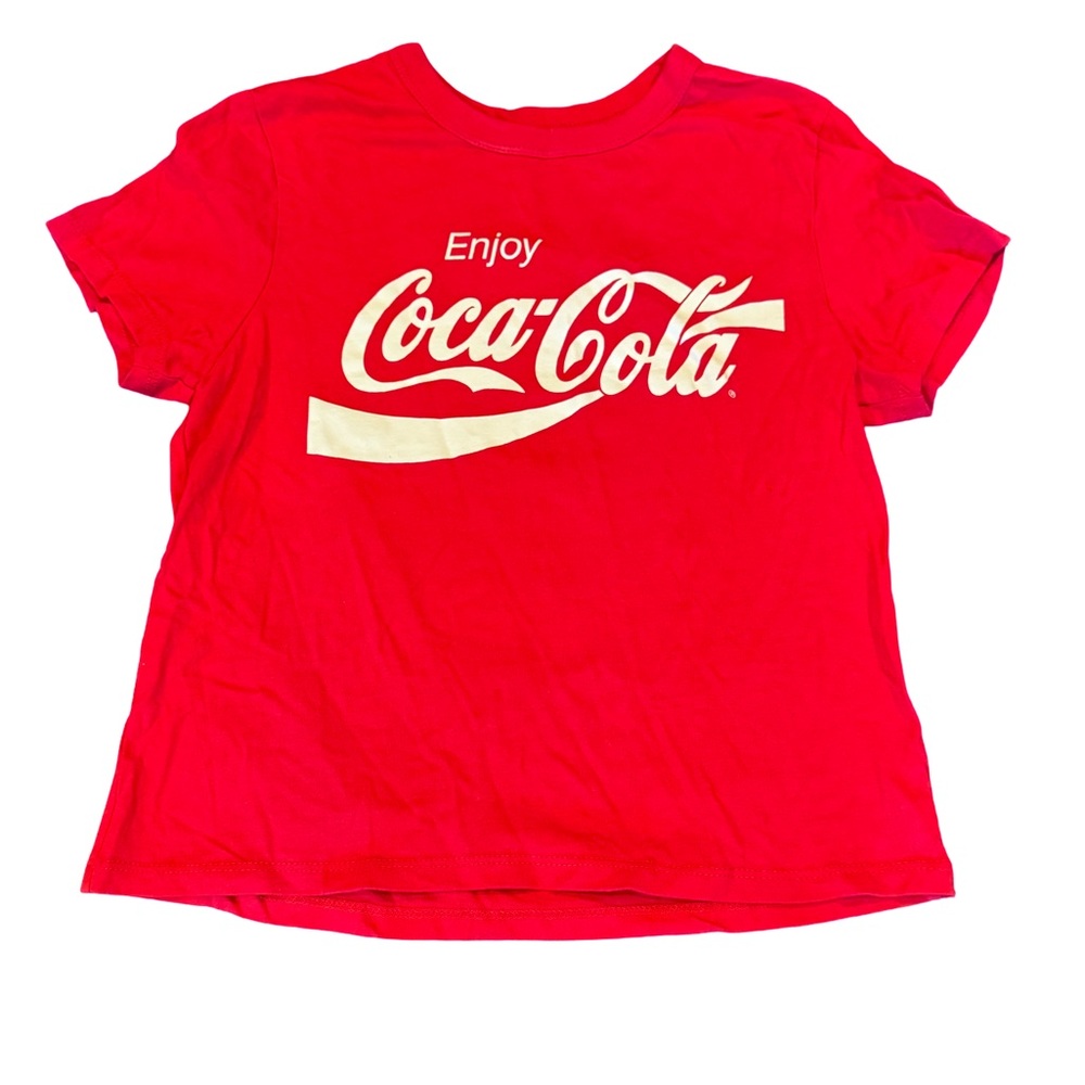 Coca Cola Kids Tee in Bold Red